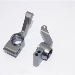 GPM Racing GPM Gunmetal Aluminum Rear Stub Axle Carrier for 4x4 Slash Rustler Stampede Rally