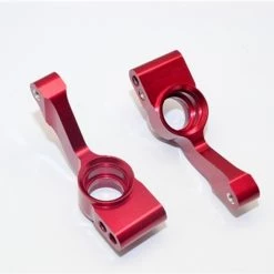 GPM Racing GPM Red Aluminum Rear Stub Axle Carrier for 4x4 Slash Rustler Stampede Rally