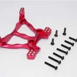 GPM Racing GPM Red Aluminum Rear Shock Tower for 4x4 Slash Stampede Rally