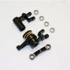 GPM Racing GPM Black Aluminum Steering Bellcrank & Servo Saver for 4x4 Slash Rustler Stampede Rally -Cars & Trucks Sales GPM SLA048 BK 2 80152.1562671260