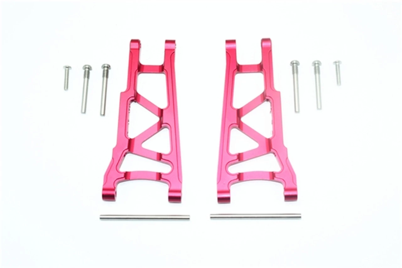 GPM Racing GPM Red Aluminum Lower Suspension Arm for Front/Rear 4x4 Slash Stampede, Rear of 2WD Stampede & Rustler 3 GPM Racing GPM Red Aluminum Lower Suspension Arm for Front/Rear 4x4 Slash Stampede, Rear of 2WD Stampede & Rustler