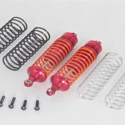 GPM Racing GPM Red Aluminum Rear Shocks for 4x4 Slash Rustler Stampede