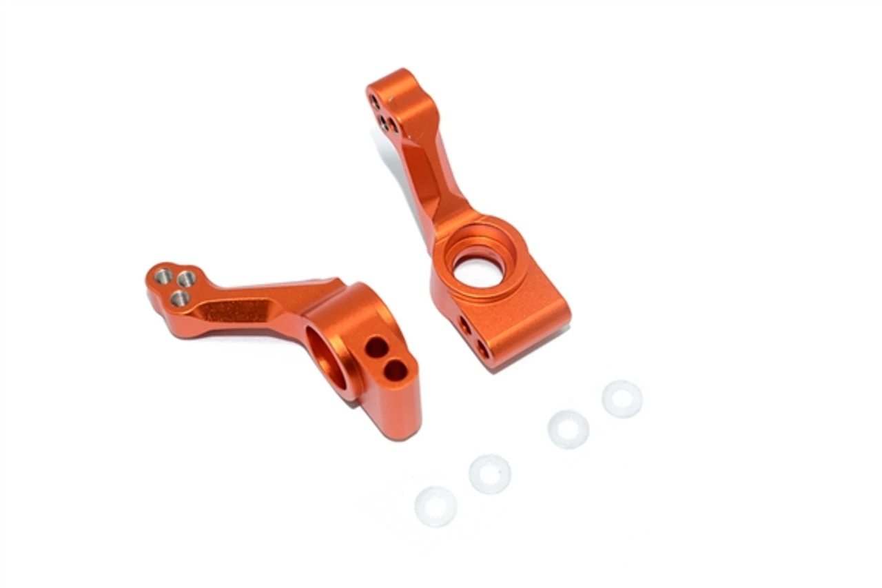 GPM Racing GPM Orange Aluminum Rear Stub Axle Carriers fits 2WD Stampede Rustler Slash Bandit 3 GPM Racing GPM Orange Aluminum Rear Stub Axle Carriers fits 2WD Stampede Rustler Slash Bandit