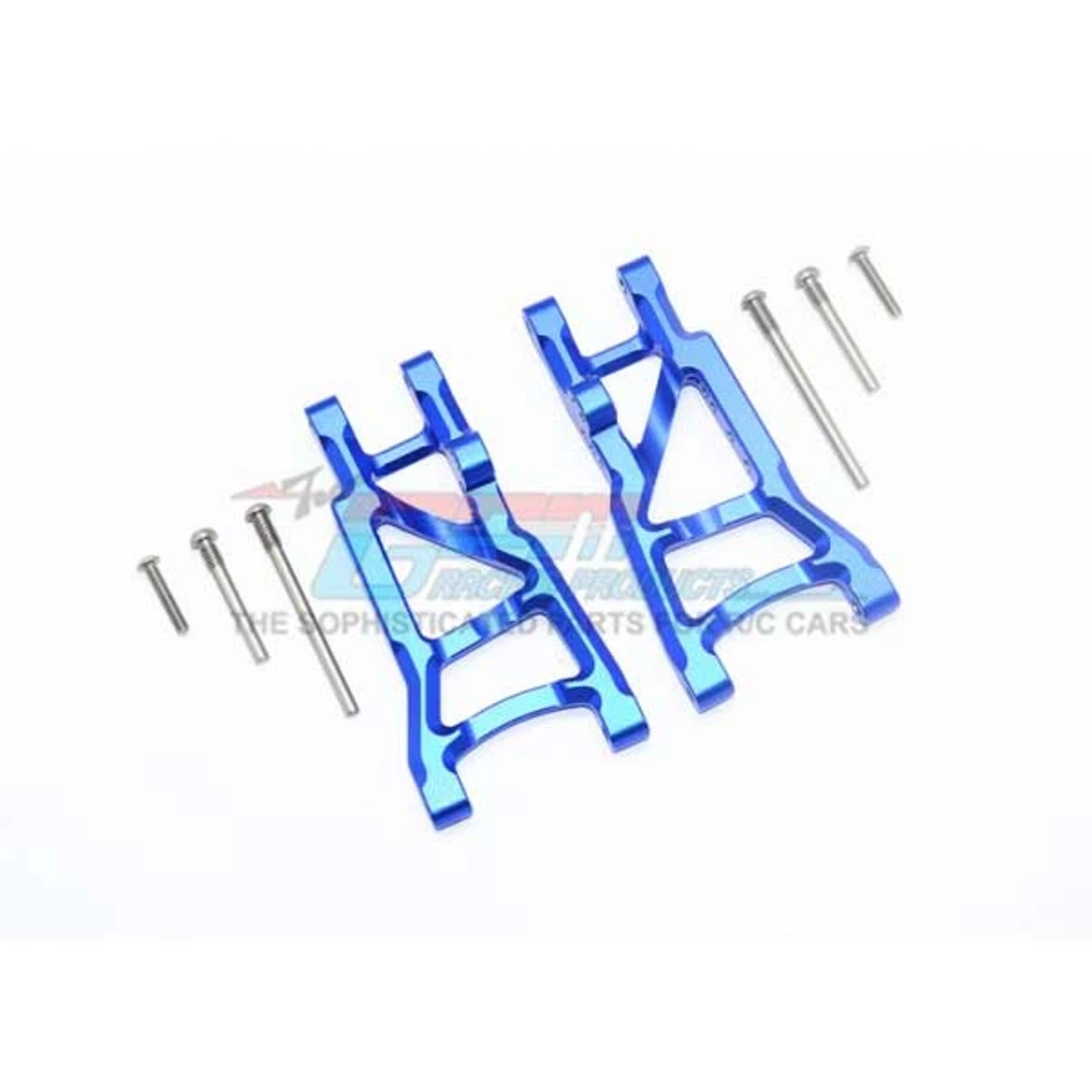 GPM Racing GPM Blue Aluminum Rear Suspension Arms for 2WD Slash 3 GPM Racing GPM Blue Aluminum Rear Suspension Arms for 2WD Slash