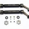 GPM Racing GPM Black Steel & Aluminum Rear CVD Driveshaft Set w/Hex for 4x4 Slash Rustler Stampede Rally & 2WD Slash -Cars & Trucks Sales GPM SSLA1277RH BK 2 73301.1562671359
