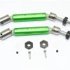 GPM Racing GPM Green Stainless Steel & Aluminum Rear CVD Driveshaft Set w/Hex for 4x4 Slash Rustler Stampede Rally & 2WD Slash -Cars & Trucks Sales GPM SSLA1277RHA G 2 72673.1562671374