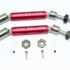 GPM Racing GPM Red Stainless Steel & Aluminum Rear CVD Driveshaft Set w/Hex for 4x4 Slash Rustler Stampede Rally & 2WD Slash -Cars & Trucks Sales GPM SSLA1277RHA R 2 62250.1562671380