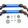 GPM Racing GPM Blue Steel & Aluminum Front CVD Driveshaft Set w/Hex for 4x4 Slash Rustler Stampede Rally -Cars & Trucks Sales GPM SSLA1280FH B 2 89686.1562671382