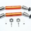 GPM Racing GPM Orange Stainless Steel & Aluminum Front CVD Driveshaft Set w/Hex for 4x4 Slash Rustler Stampede Rally -Cars & Trucks Sales GPM SSLA1280FHA OR 2 28595.1562671403