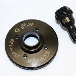 GPM Racing GPM Chrome Steel Machined Rear Spiral Cut Diff Ring & Pinion for X-Maxx 8S -Cars & Trucks Sales GPM STXM1200R BK 3 77537.1562672506