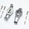 GPM Racing GPM Gunmetal Aluminum Front Portal Drive Caster Blocks for TRX-4