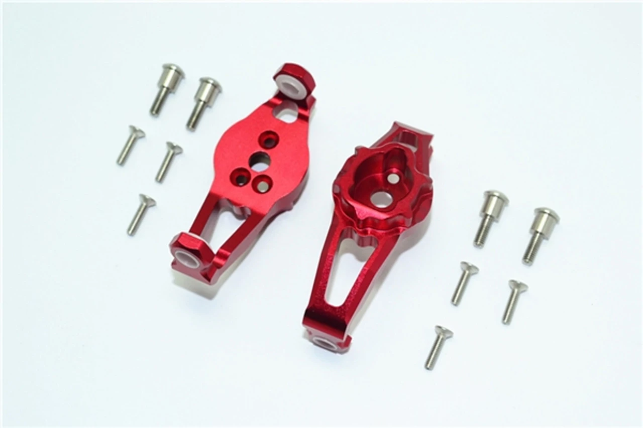 GPM Racing GPM Red Aluminum Front Portal Drive Caster Blocks for TRX-4 3 GPM Racing GPM Red Aluminum Front Portal Drive Caster Blocks for TRX-4