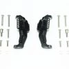 GPM Racing GPM Black Aluminum Adjustable Front Portal Drive Caster Blocks for TRX-4