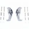 GPM Racing GPM Gunmetal Aluminum Adjustable Front Portal Drive Caster Blocks for TRX-4