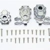 GPM Racing GPM Gunmetal Aluminum Front Inner & Outer Portal Drive Housings for TRX-4