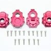 GPM Racing GPM Red Aluminum Rear Inner & Outer Portal Drive Housings for TRX-4