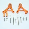 GPM Racing GPM Orange Aluminum Adjustable Front Shock Tower Mounts for TRX-4