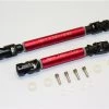 GPM Racing GPM Red Steel & Aluminum Center Driveshaft Set for TRX-4