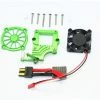GPM Racing GPM Green Aluminum ESC Cooling Fan & EZ On/Off Switch for TRX-4