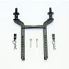 GPM Racing GPM Black Aluminum Rear Body Mount Post Set for TRX-4 -Cars & Trucks Sales GPM TRX4201R BK 2 94884.1563439868