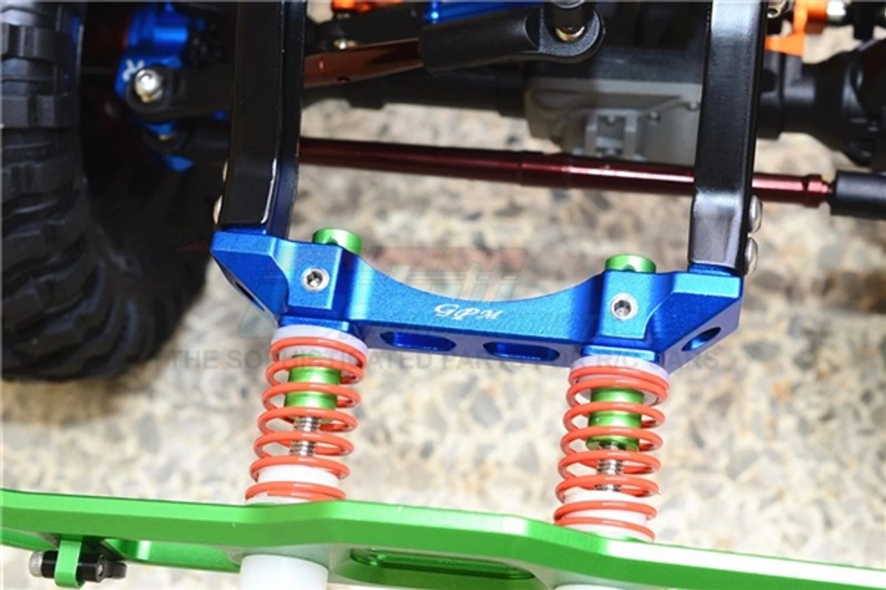 GPM Racing GPM Gunmetal Aluminum Front Bumper Mount for TRX-4 4 GPM Racing GPM Gunmetal Aluminum Front Bumper Mount for TRX-4 - Image 2