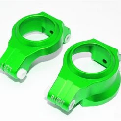 GPM Racing GPM Aluminum Front Caster Blocks C-Hubs for X-Maxx (Green)
