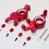 GPM Racing GPM Red Aluminum Front Steering Blocks & Pin Retainers for X-Maxx
