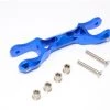 GPM Racing GPM Blue Aluminum Steering Rack Center Draglink Brace for X-Maxx -Cars & Trucks Sales GPM TXM049 B 2 34054.1562671945