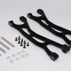 GPM Racing GPM Black Aluminum Upper Suspension Arms (Fr/R) for X-Maxx