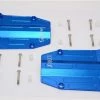 GPM Racing GPM Blue Aluminum Center Skid Plate Set for X-Maxx