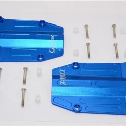 GPM Racing GPM Blue Aluminum Center Skid Plate Set for X-Maxx