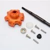 GPM Racing GPM Orange Aluminum Transmission Cush Drive Eliminator & Input Shaft for X-Maxx 6S & 8S -Cars & Trucks Sales GPM TXM8035S OR 2 06633.1563439909