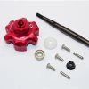 GPM Racing GPM Red Aluminum Transmission Cush Drive Eliminator & Input Shaft for X-Maxx 6S & 8S -Cars & Trucks Sales GPM TXM8035S R 2 43831.1563439910