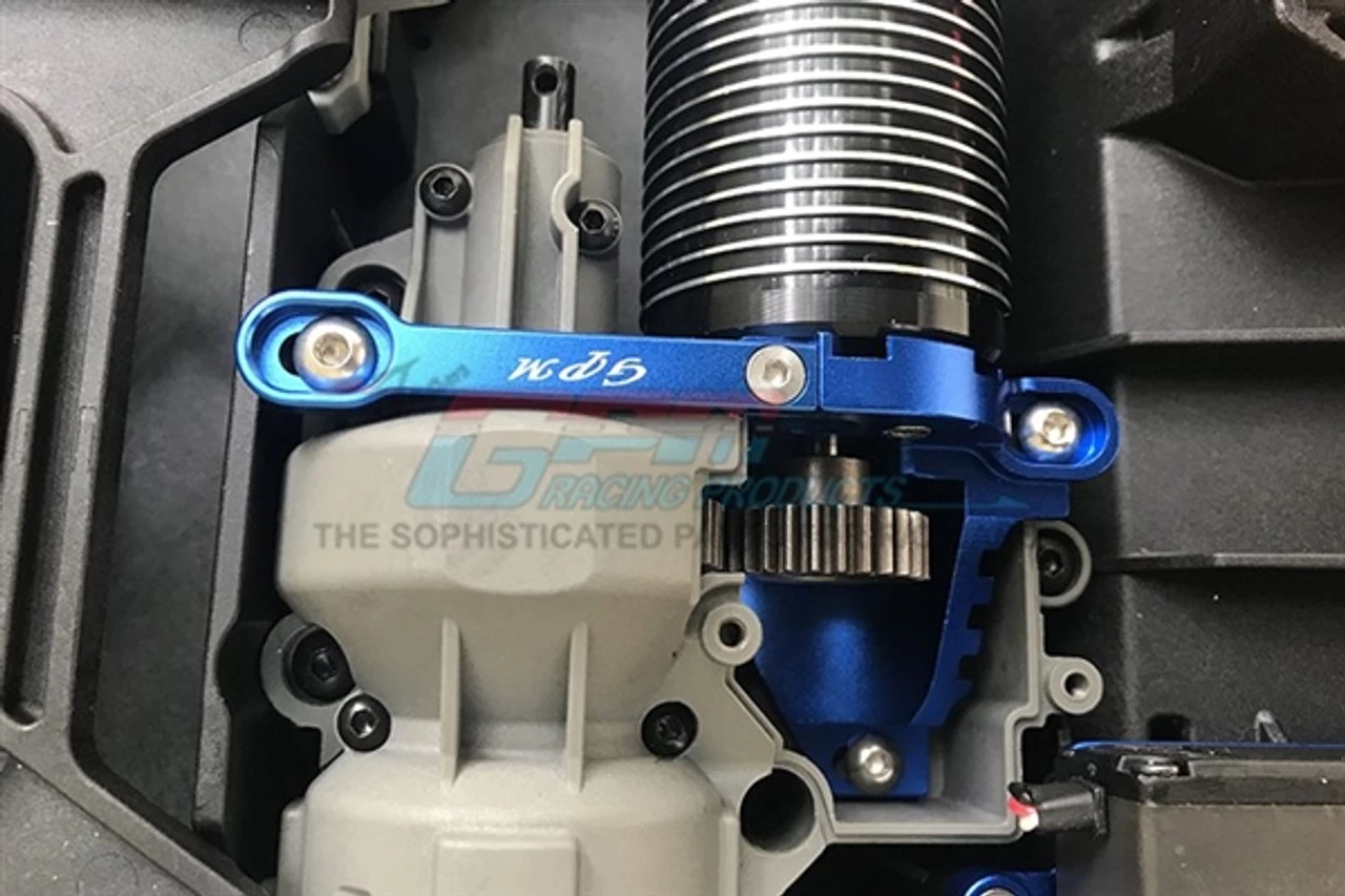 GPM Racing GPM Orange Aluminum Heatsink Motor Mount for UDR 4 GPM Racing GPM Orange Aluminum Heatsink Motor Mount for UDR - Image 2