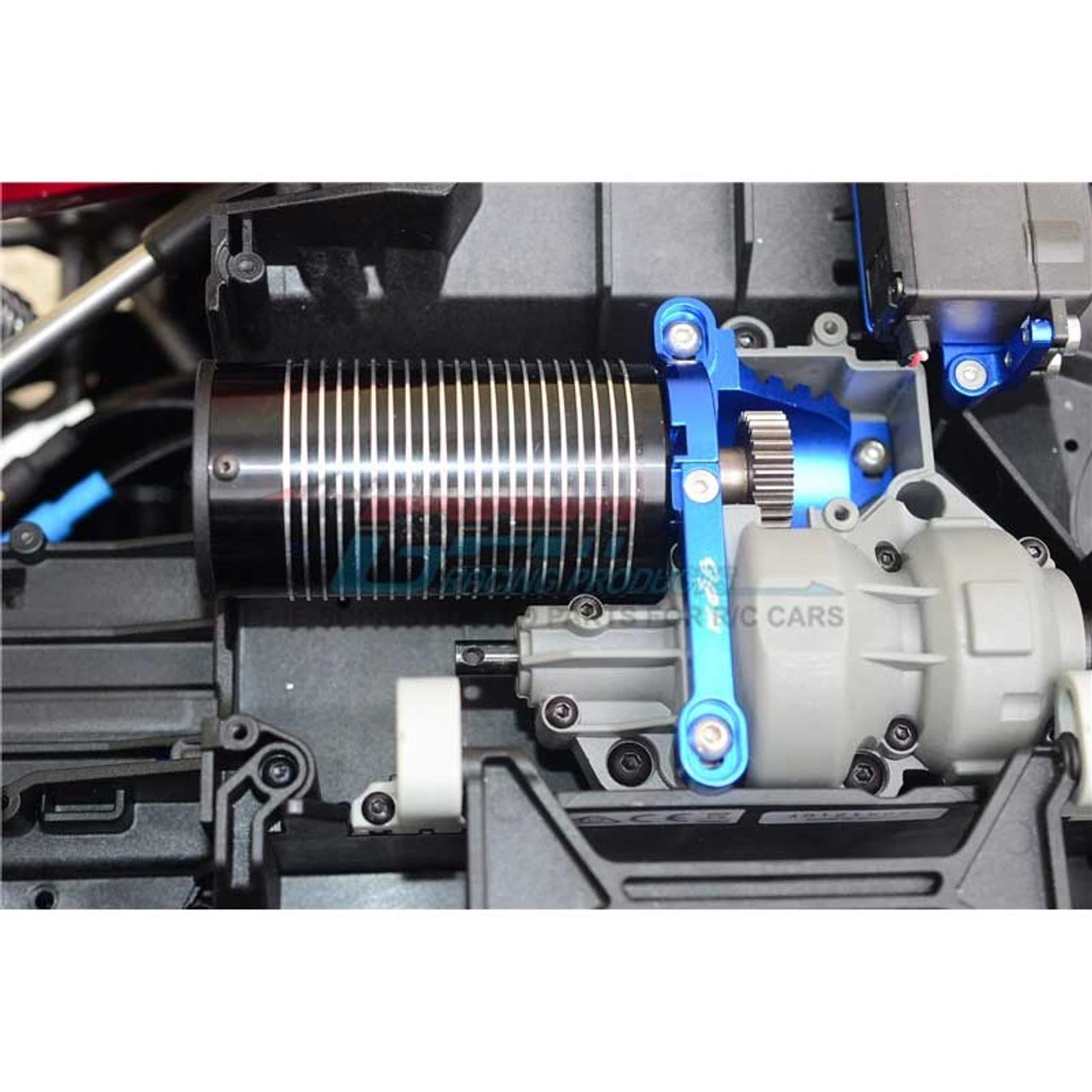 GPM Racing GPM Silver Aluminum Heatsink Motor Mount for UDR 6 GPM Racing GPM Silver Aluminum Heatsink Motor Mount for UDR - Image 4