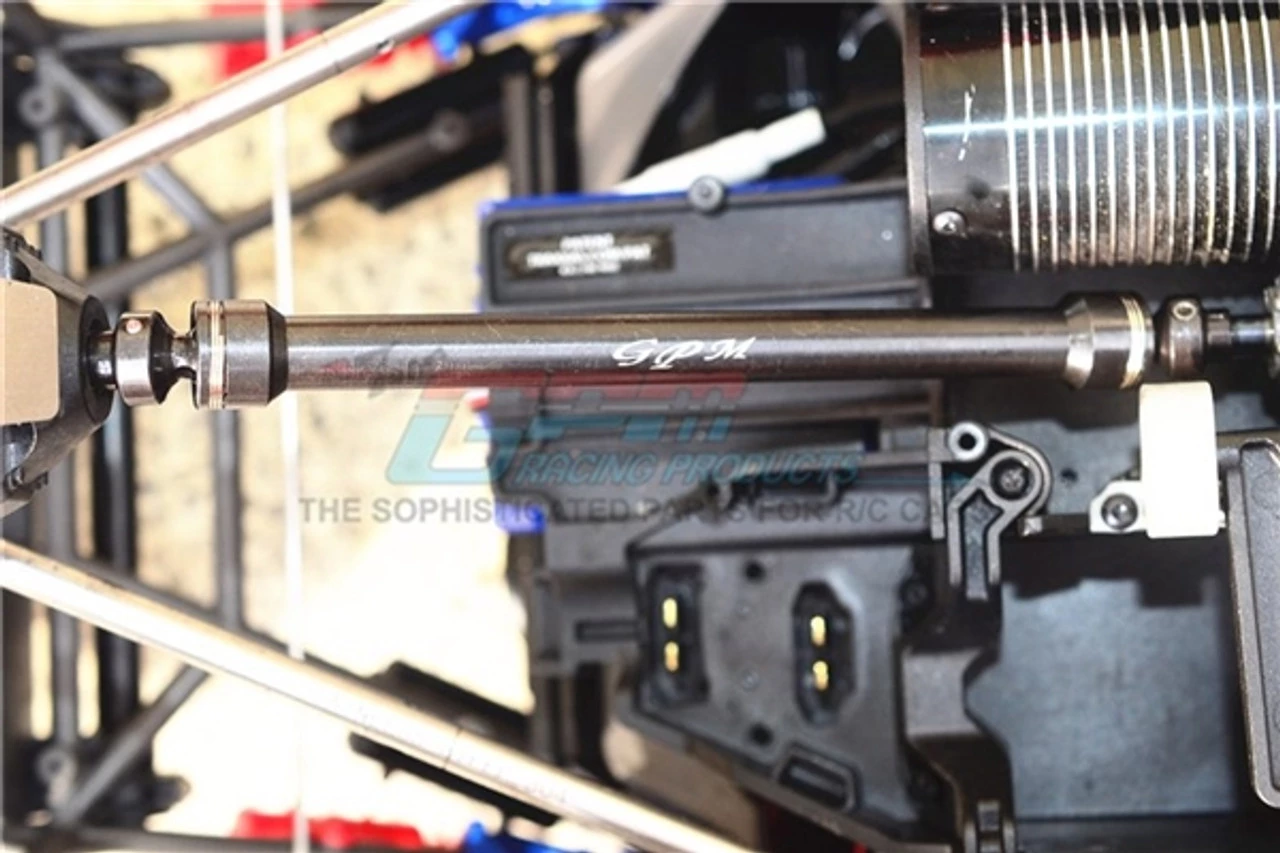 GPM Racing GPM Black Hardened Steel Center Rear Driveshaft for UDR 4 GPM Racing GPM Black Hardened Steel Center Rear Driveshaft for UDR - Image 2