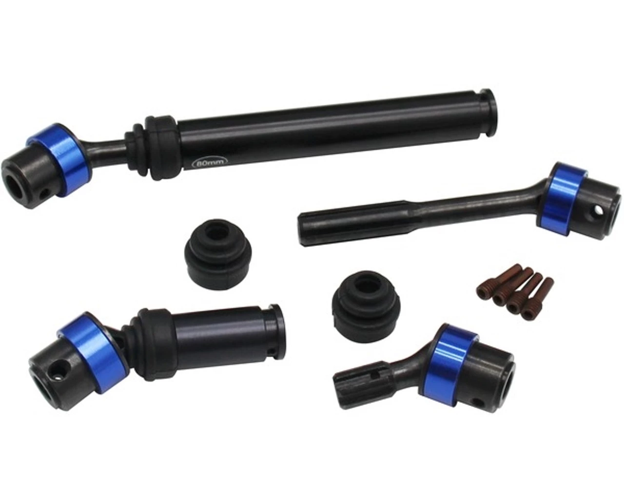 Hot Racing Splined Center CVD Driveshaft for E-Revo 2 & Summit 4 Hot Racing Splined Center CVD Driveshaft for E-Revo 2 & Summit - Image 2