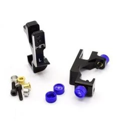 Hot Racing Black Aluminum C-Hub Castor Blocks for Slash 4x4, Stampede 4x4, Rally -Cars & Trucks Sales HRASLF1901 5 12077.1562661737