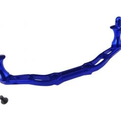 Hot Racing Blue Aluminum Front/Rear Body Mount for Slash 4x4