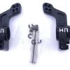 Hot Racing Black Aluminum 0-Deg Rear Hub Carriers for Slash 4x4, Stampede 4x4, Rally -Cars & Trucks Sales HRASLF2201 2 95141.1562661746