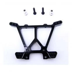 Hot Racing Black Aluminum Rear Shock Tower for Slash 4x4, Stampede 4x4