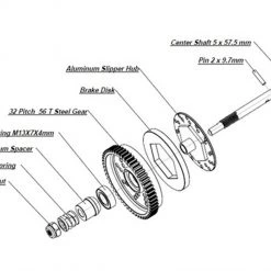 Hot Racing Steel 56T Spur Gear & Super Duty Slipper Clutch for Slash 4x4, Stampede 4x4 11 Hot Racing Steel 56T Spur Gear & Super Duty Slipper Clutch for Slash 4x4, Stampede 4x4 -Cars & Trucks Sales HRASSLF256X 6 72889.1562661836