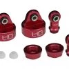 Hot Racing Traxxas UDR Red Aluminum Shock Caps & Ends