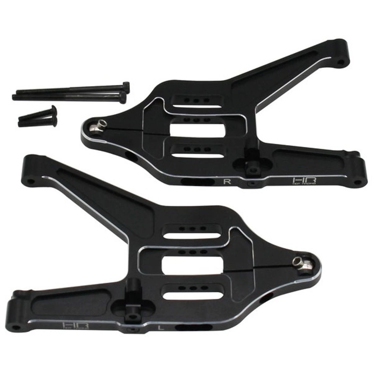 Hot Racing Black Aluminum Front Lower Arms for Traxxas UDR 3 Hot Racing Black Aluminum Front Lower Arms for Traxxas UDR