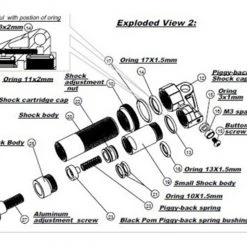 Hot Racing Black Aluminum Piggyback Adj. Rebound Shocks for 1/16 E-Revo, Slash, Rally, Summit 7 Hot Racing Black Aluminum Piggyback Adj. Rebound Shocks for 1/16 E-Revo, Slash, Rally, Summit -Cars & Trucks Sales HRAVXS128AR01 4 97720.1562661997