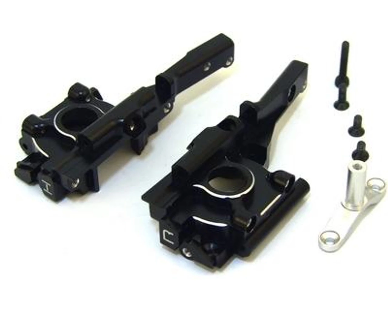 Hot Racing Aluminum Front Bulkhead for 1/16 E-Revo, Summit, Slash, Rally 4 Hot Racing Aluminum Front Bulkhead for 1/16 E-Revo, Summit, Slash, Rally - Image 2