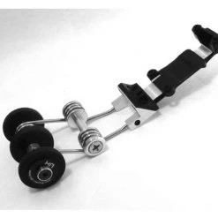 Hot Racing Spring Loaded Skid Plate 3-Tire Wheelie Bar for 1/16 E-Revo, Slash, Summit, Rally