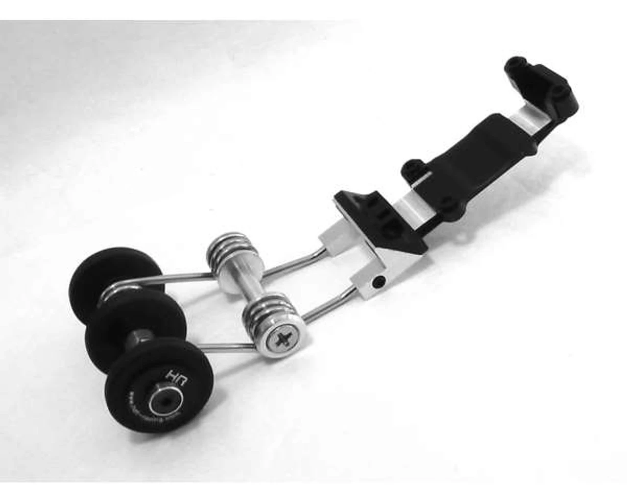 Hot Racing Spring Loaded Skid Plate 3-Tire Wheelie Bar for 1/16 E-Revo, Slash, Summit, Rally 3 Hot Racing Spring Loaded Skid Plate 3-Tire Wheelie Bar for 1/16 E-Revo, Slash, Summit, Rally