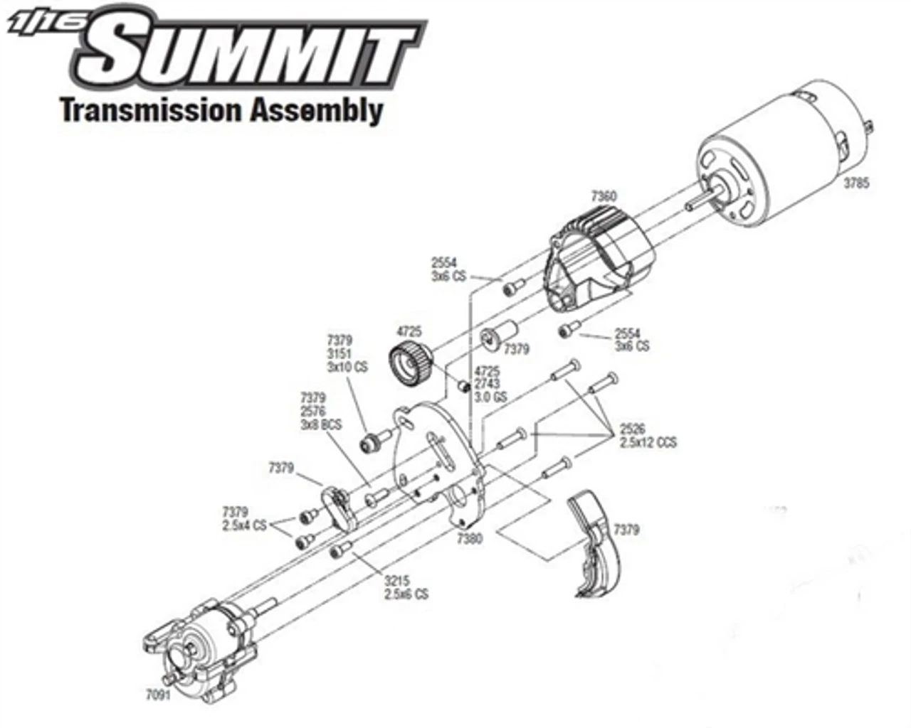 Hot Racing Aluminum Heat Sink Motor Mount Traxxas 1/16 with 540 or 550 Motors 7 Hot Racing Aluminum Heat Sink Motor Mount Traxxas 1/16 with 540 or 550 Motors - Image 5
