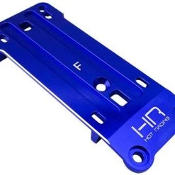 Hot Racing Blue Aluminum Front Tie Bar Pin Mount for Traxxas X-Maxx 6S & 8S